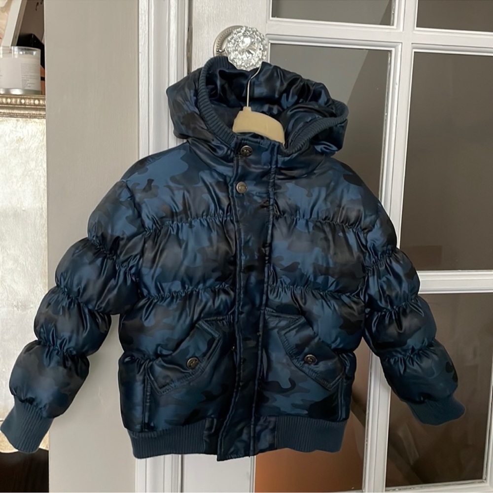 Appaman Boys Camo Puffer Coat
